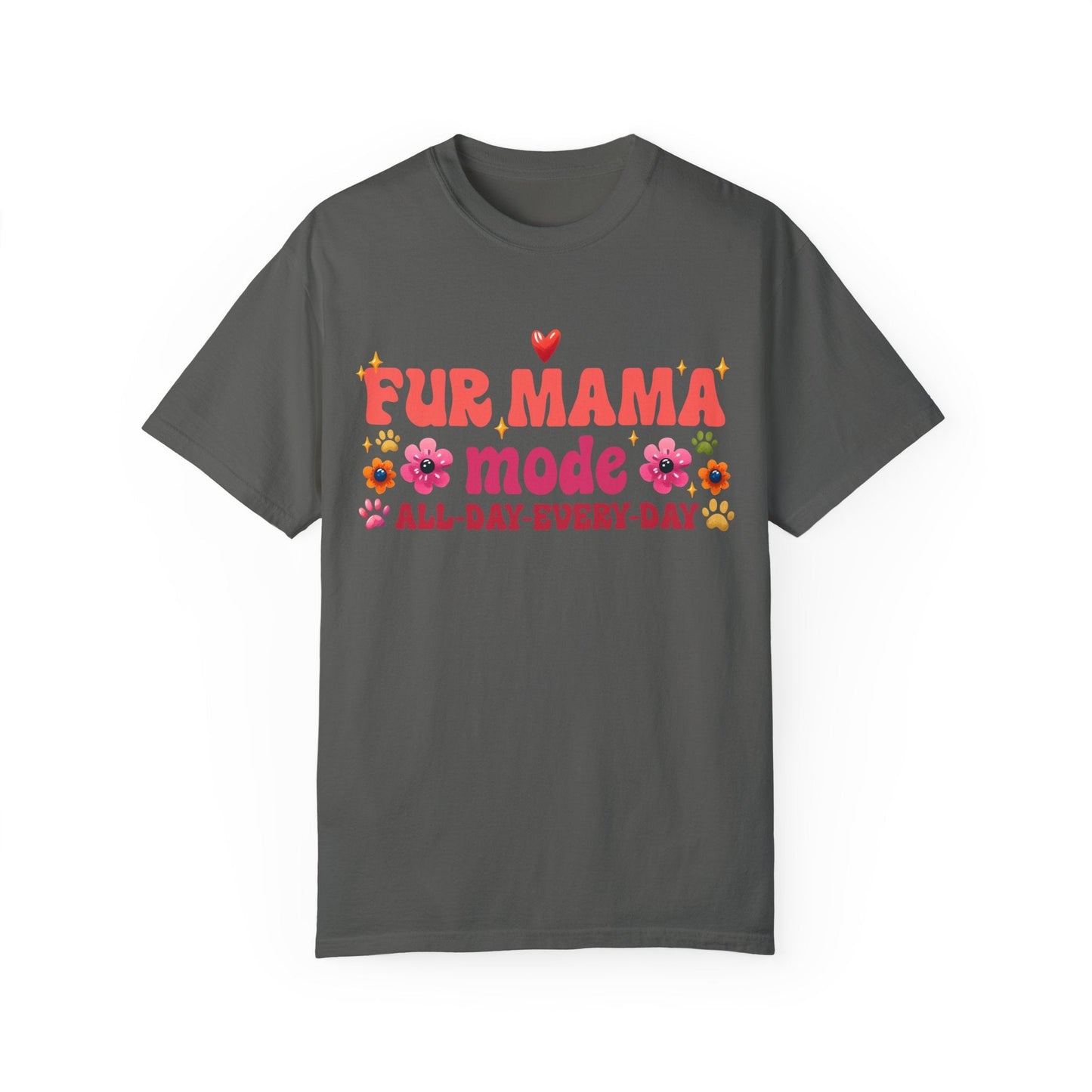 Printify T-Shirt Pepper / S Fur Mama Mode T-Shirt