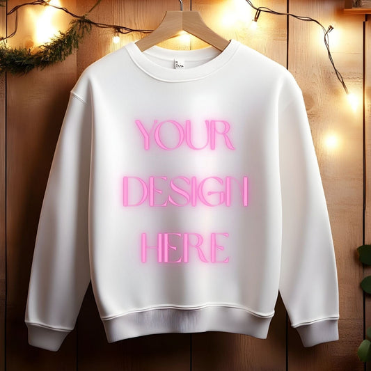 Ink and Charms Designs T-Shirt White / XS Personalized Sweatshirts - Cozy Custom Designs