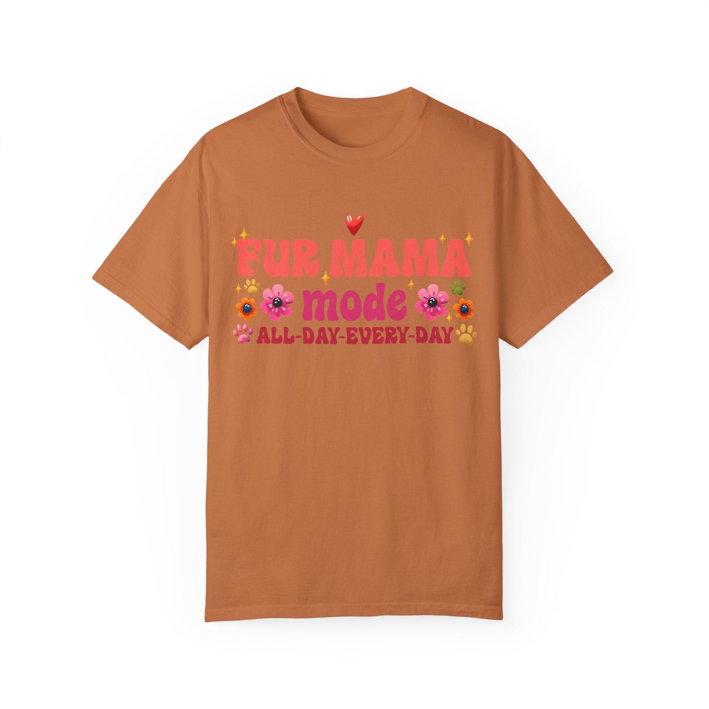 Printify T-Shirt Yam / S Fur Mama Mode T-Shirt