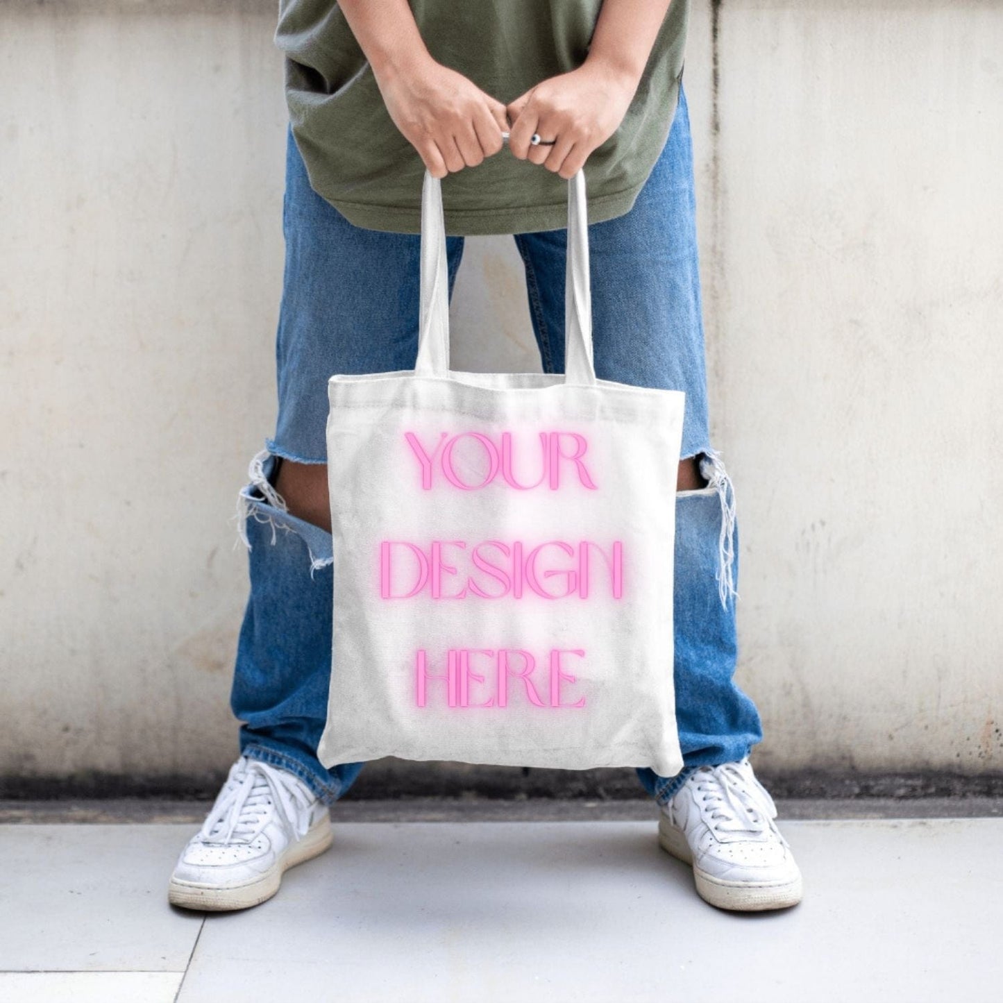 Ink and Charms Designs Tote Bag Custom Tote Bags - Personalized & Reusable