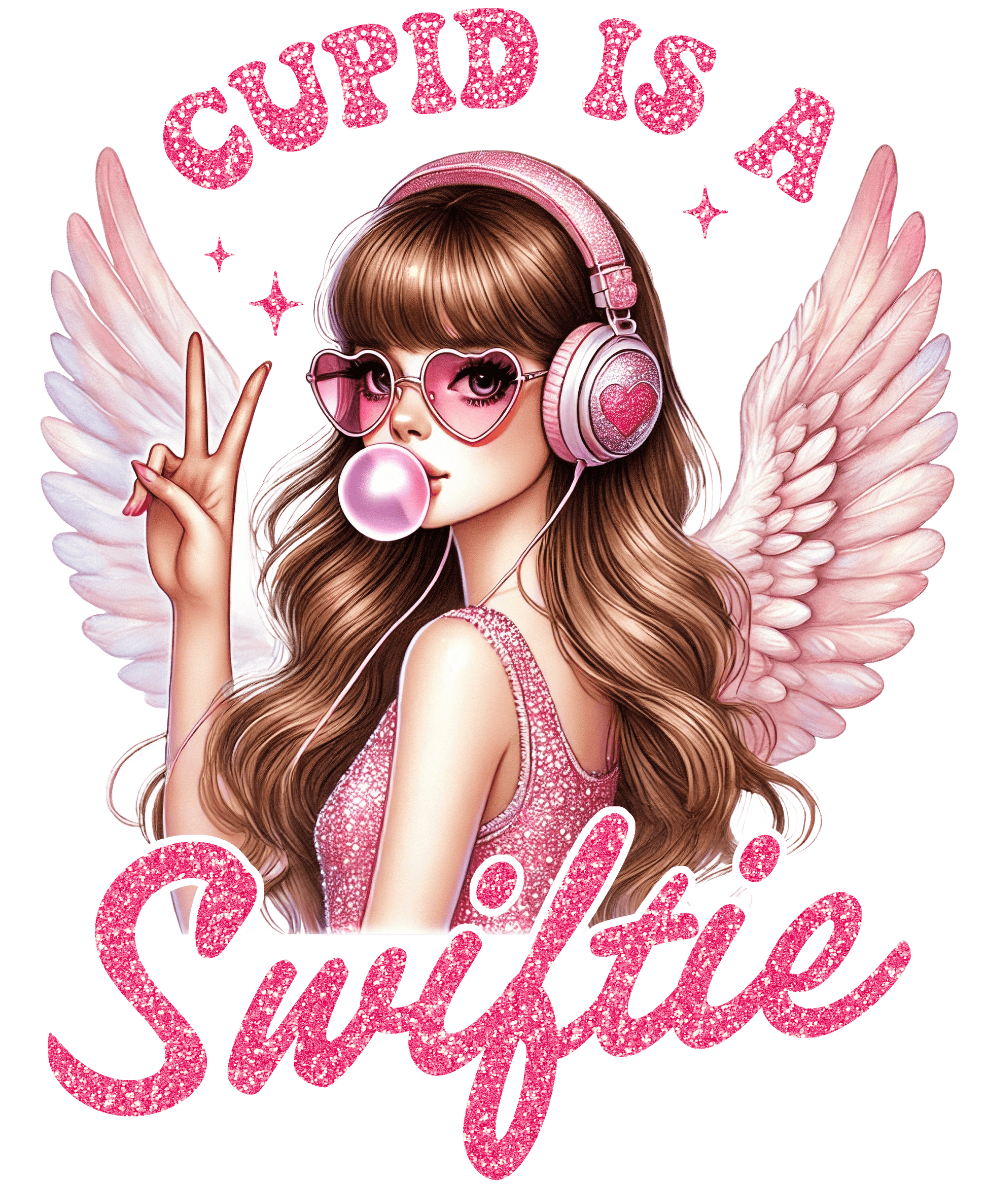 Ink and Charms Designs Cupid is Swiftie