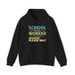 Ink and Charms Designs Hoodie Black / S Unisex Heavy Blend Hoodie - Social Worker in progress – Comfort and Style for Any Season!
