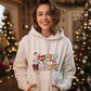 Ink and Charms Designs Hoodie Christmas Jolly Nurse Hoodie