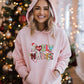 Ink and Charms Designs Hoodie Christmas Jolly Nurse Hoodie