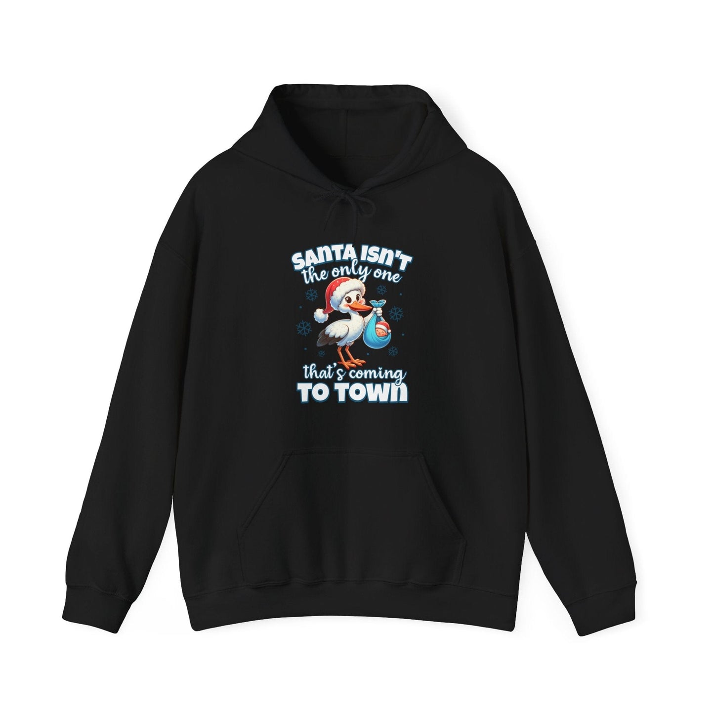 Ink and Charms Designs Hoodie Hooded Sweatshirt Mom to Be Funny Christmas Pregnancy Announcement