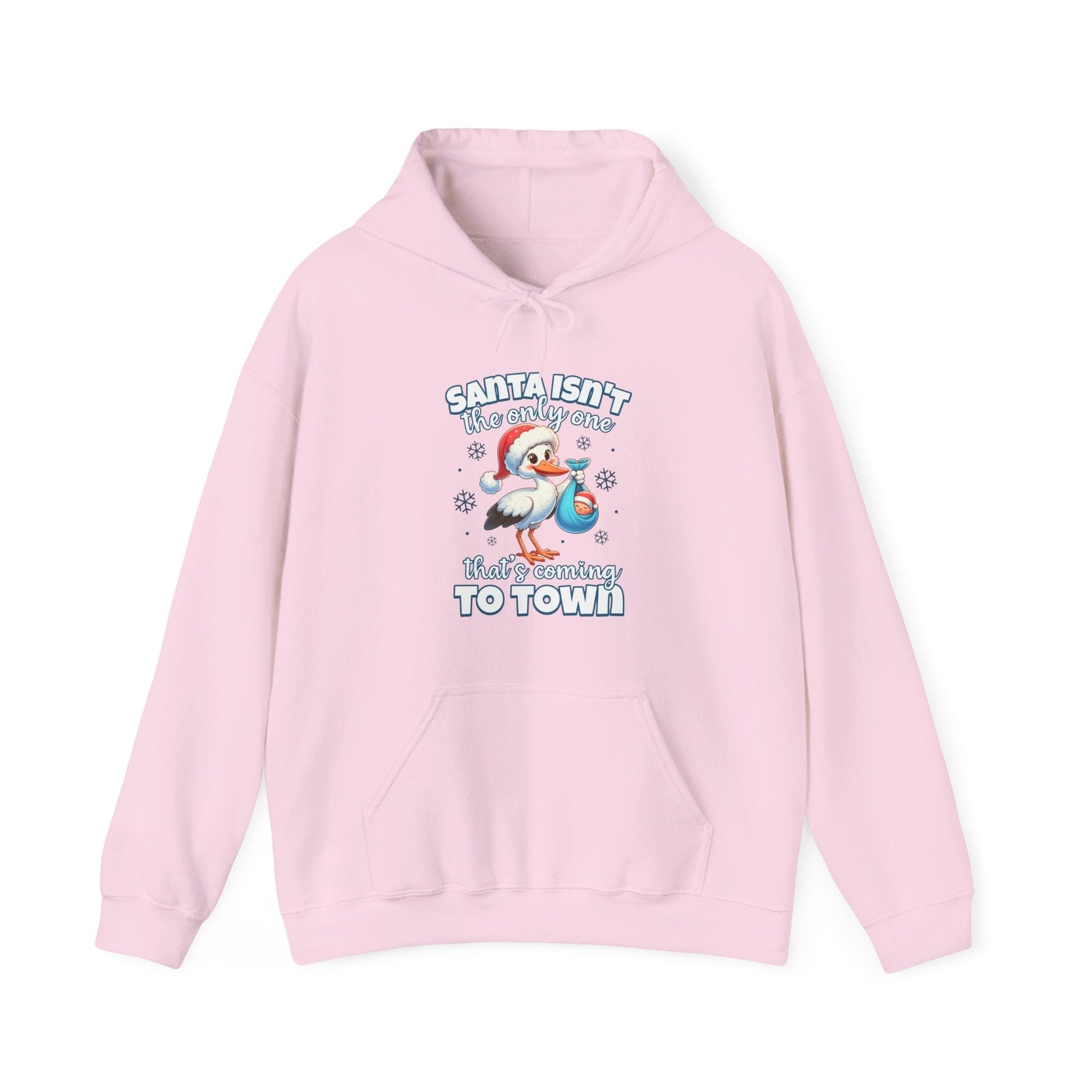 Ink and Charms Designs Hoodie Light Pink / S Hooded Sweatshirt Mom to Be Funny Christmas Pregnancy Announcement
