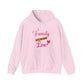 Ink and Charms Designs Hoodie Light Pink / S Unisex Heavy Blend™ Family Hooded Sweatshirt - Family where life begins and love never ends
