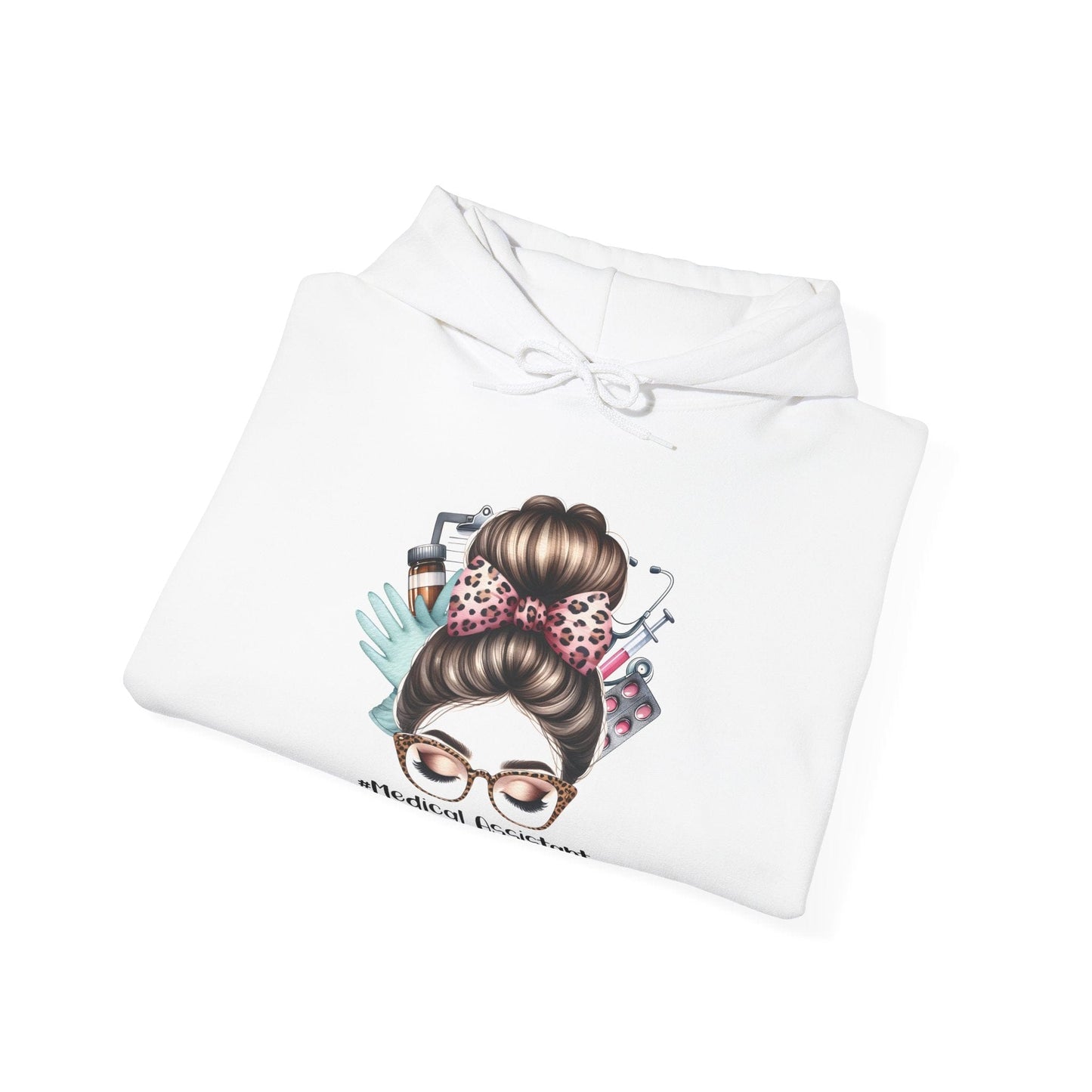 Ink and Charms Designs Hoodie Medical Assistant Hoodie - Heavy Blend™ Sweatshirt