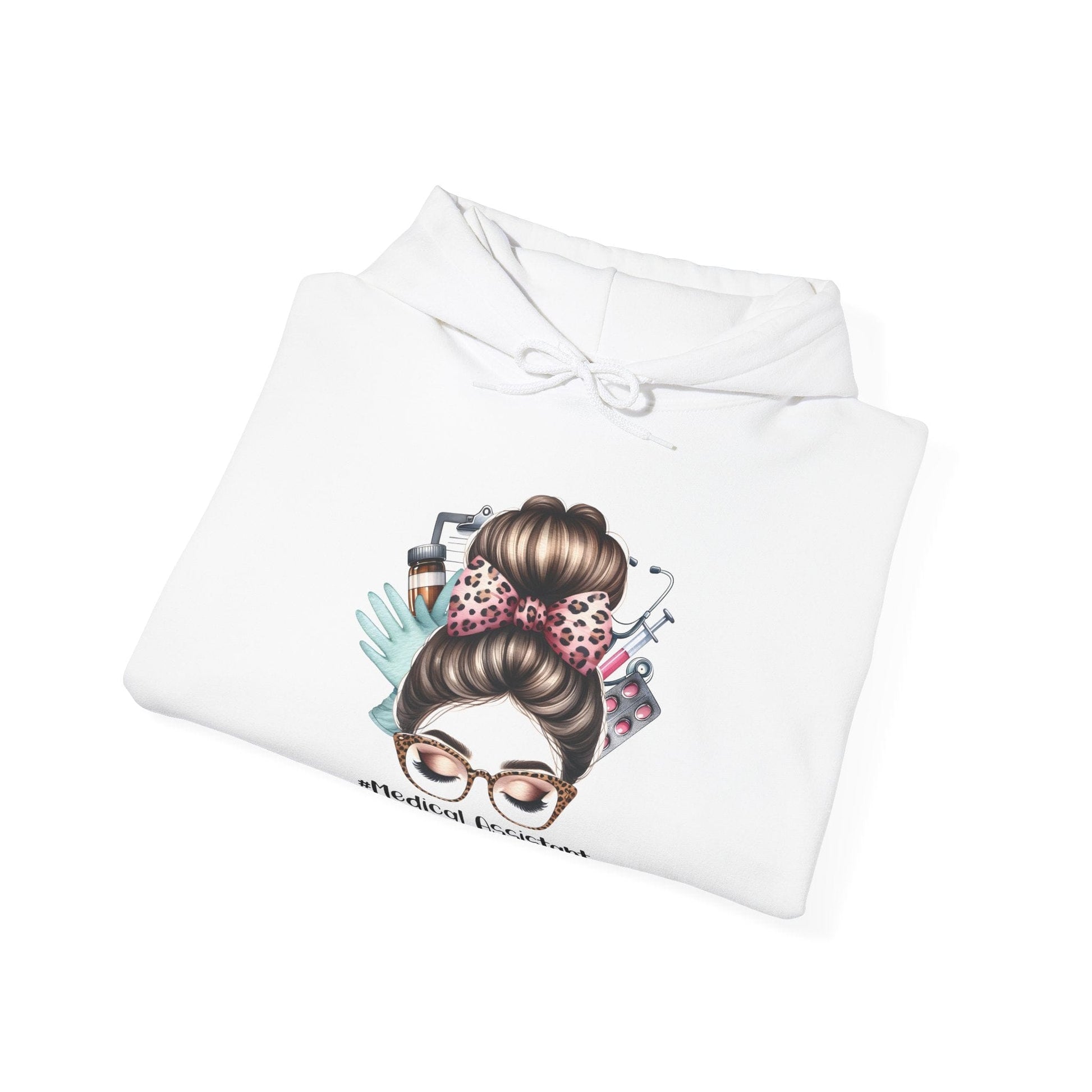 Ink and Charms Designs Hoodie Medical Assistant Hoodie - Heavy Blend™ Sweatshirt