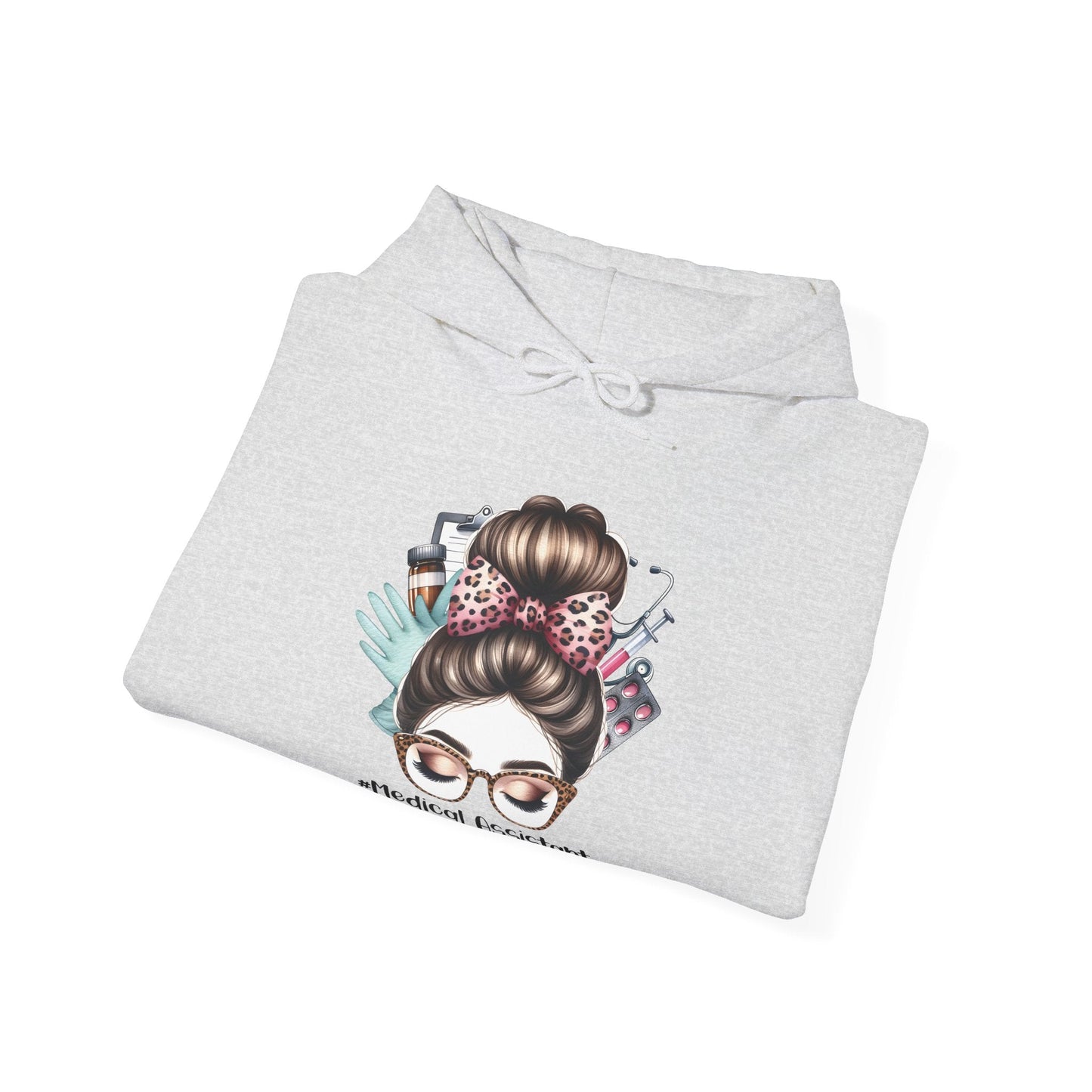 Ink and Charms Designs Hoodie Medical Assistant Hoodie - Heavy Blend™ Sweatshirt