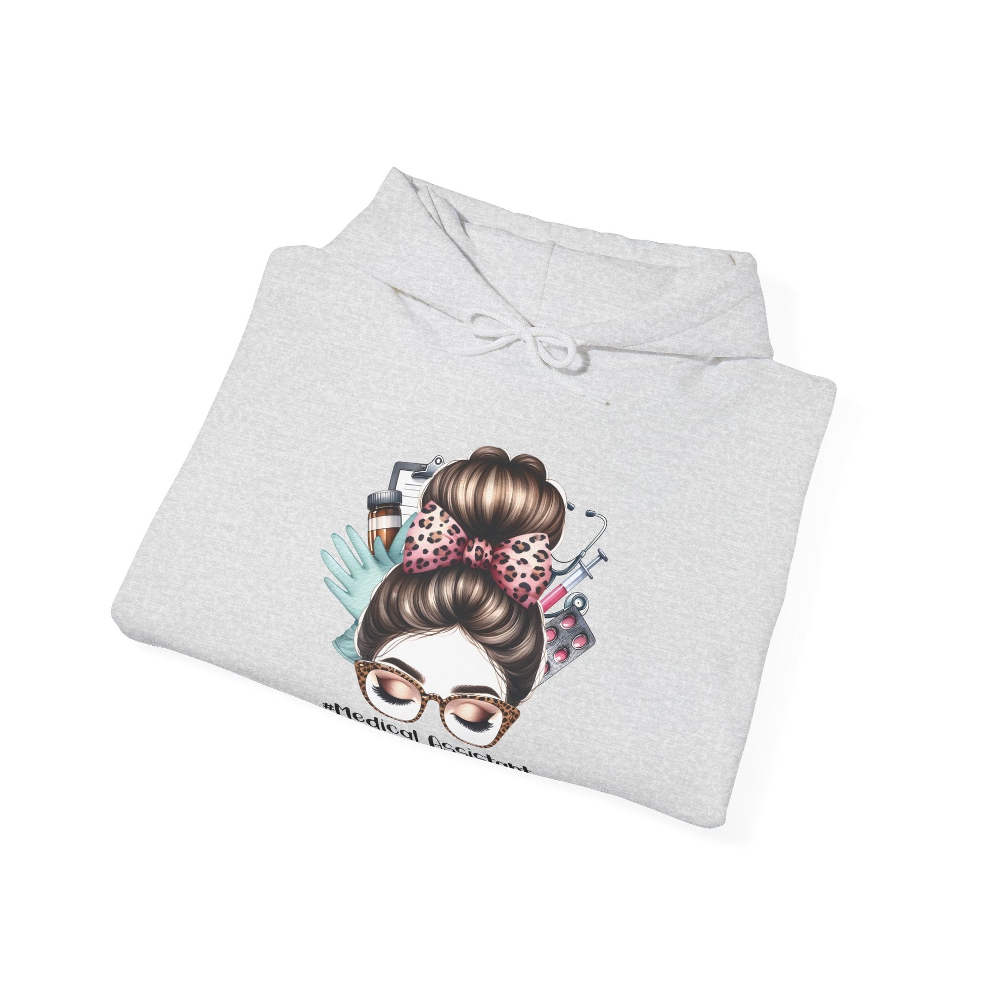 Ink and Charms Designs Hoodie Medical Assistant Hoodie - Heavy Blend™ Sweatshirt