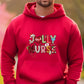 Ink and Charms Designs Hoodie Red / S Christmas Jolly Nurse Hoodie