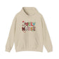 Ink and Charms Designs Hoodie Sand / S Christmas Jolly Nurse Hoodie