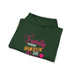 Ink and Charms Designs Hoodie Unisex Heavy Blend™ Family Hooded Sweatshirt - Family where life begins and love never ends