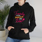 Ink and Charms Designs Hoodie Unisex Heavy Blend™ Family Hooded Sweatshirt - Family where life begins and love never ends