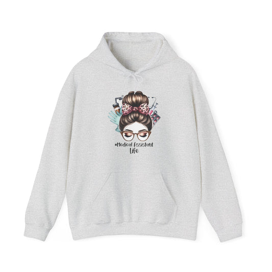 Ink and Charms Designs Hoodie Ash / S Medical Assistant Hoodie - Heavy Blend™ Sweatshirt