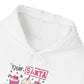 Ink and Charms Designs Hoodie Coffee Lover Hoodie - Dear Santa Just Bring Coffee
