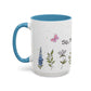 Ink and Charms Designs Mug Mug Sip Smile Bloom Plant Coffee Mug (11, 15oz)