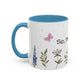 Ink and Charms Designs Mug Mug Sip Smile Bloom Plant Coffee Mug (11, 15oz)