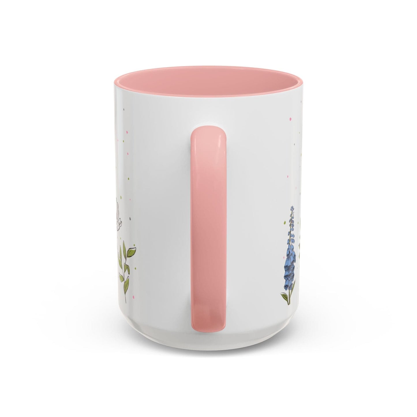 Ink and Charms Designs Mug Mug Sip Smile Bloom Plant Coffee Mug (11, 15oz)
