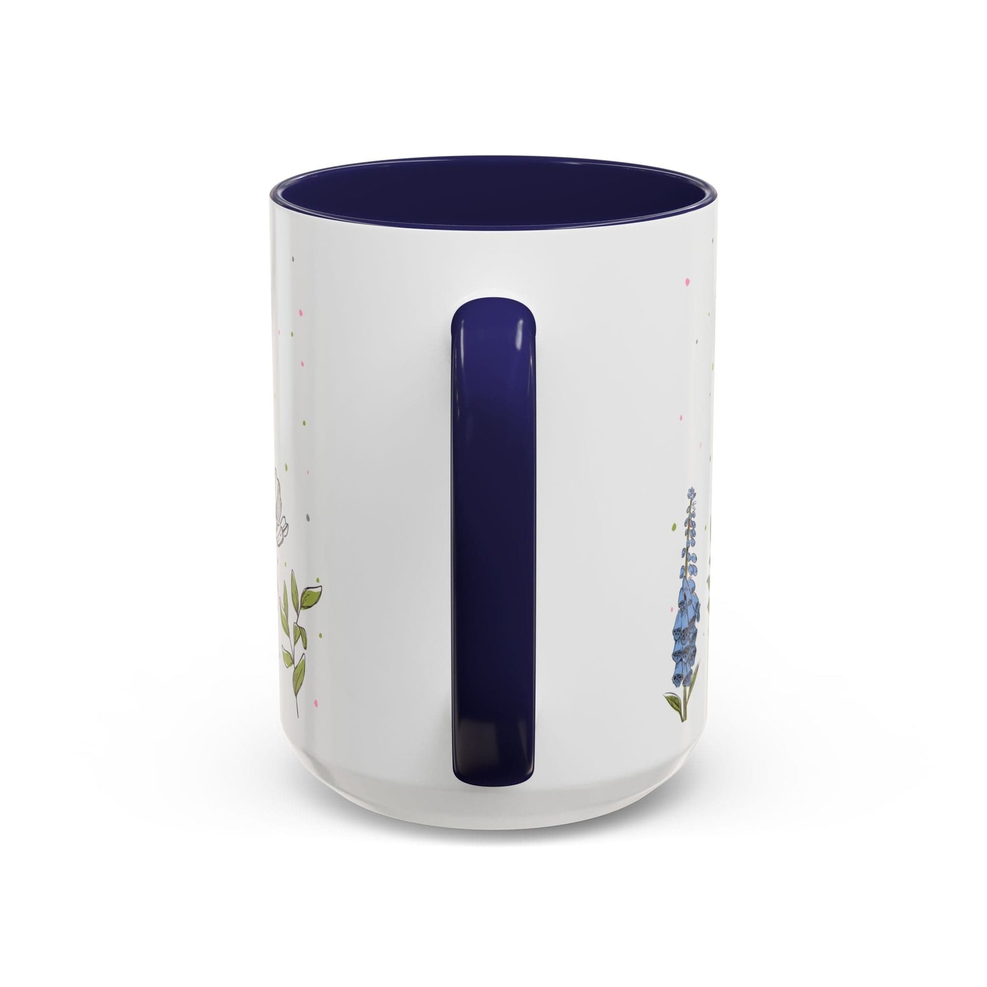 Ink and Charms Designs Mug Mug Sip Smile Bloom Plant Coffee Mug (11, 15oz)