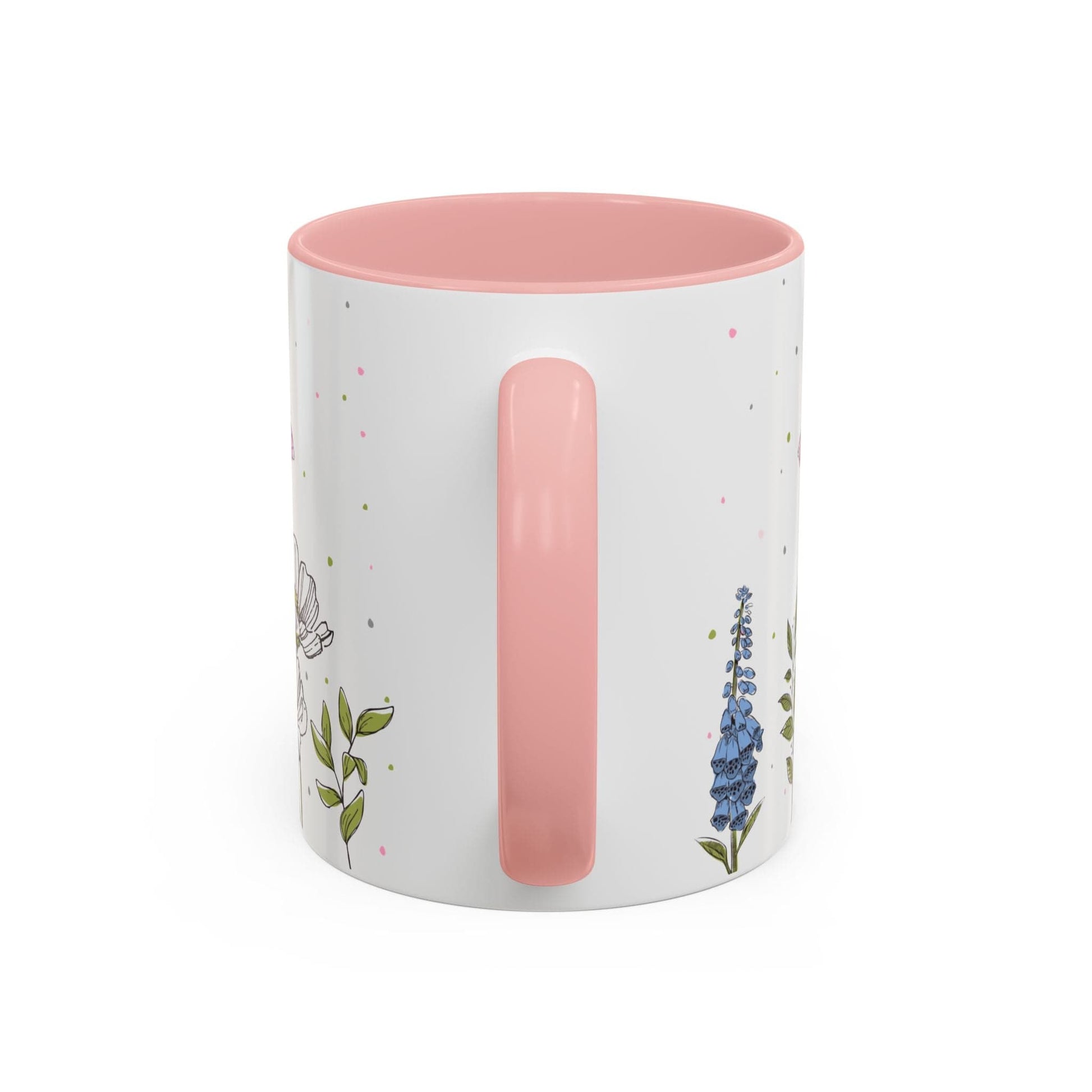 Ink and Charms Designs Mug Mug Sip Smile Bloom Plant Coffee Mug (11, 15oz)