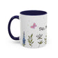 Ink and Charms Designs Mug Mug Sip Smile Bloom Plant Coffee Mug (11, 15oz)