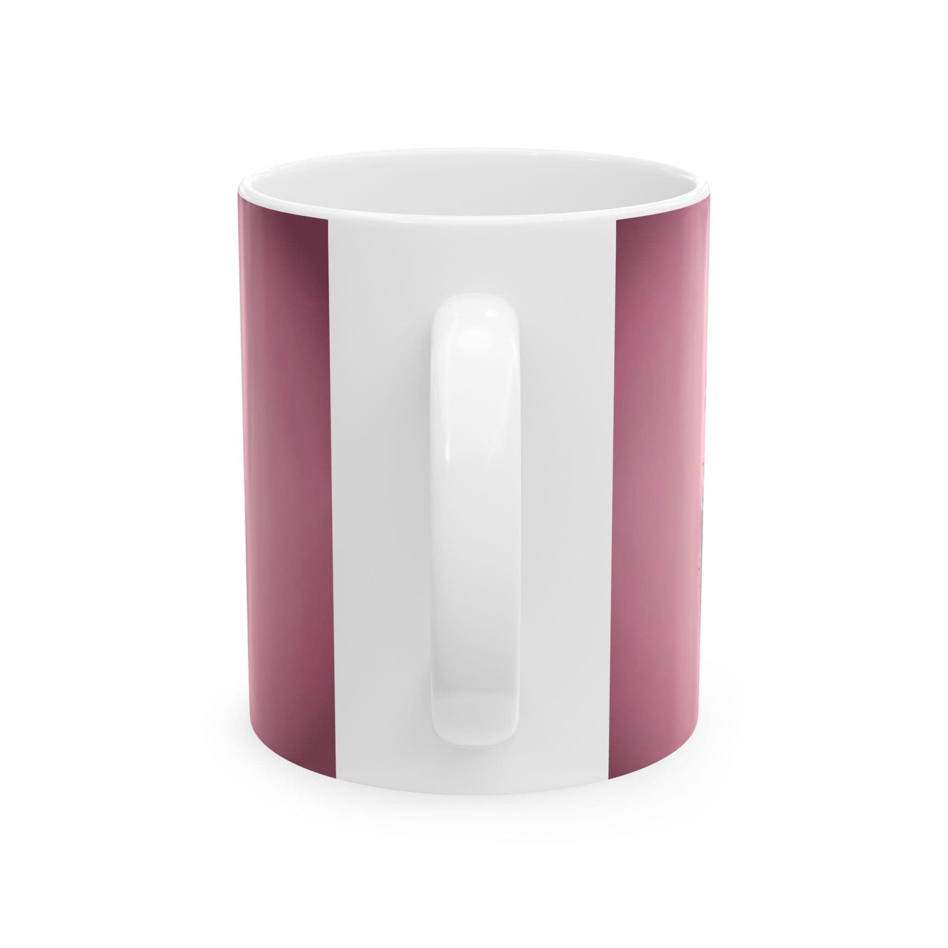 Ink and Charms Designs Mug 🌸 Personalized Floral Letter Mug 🌸, (11oz, 15oz)