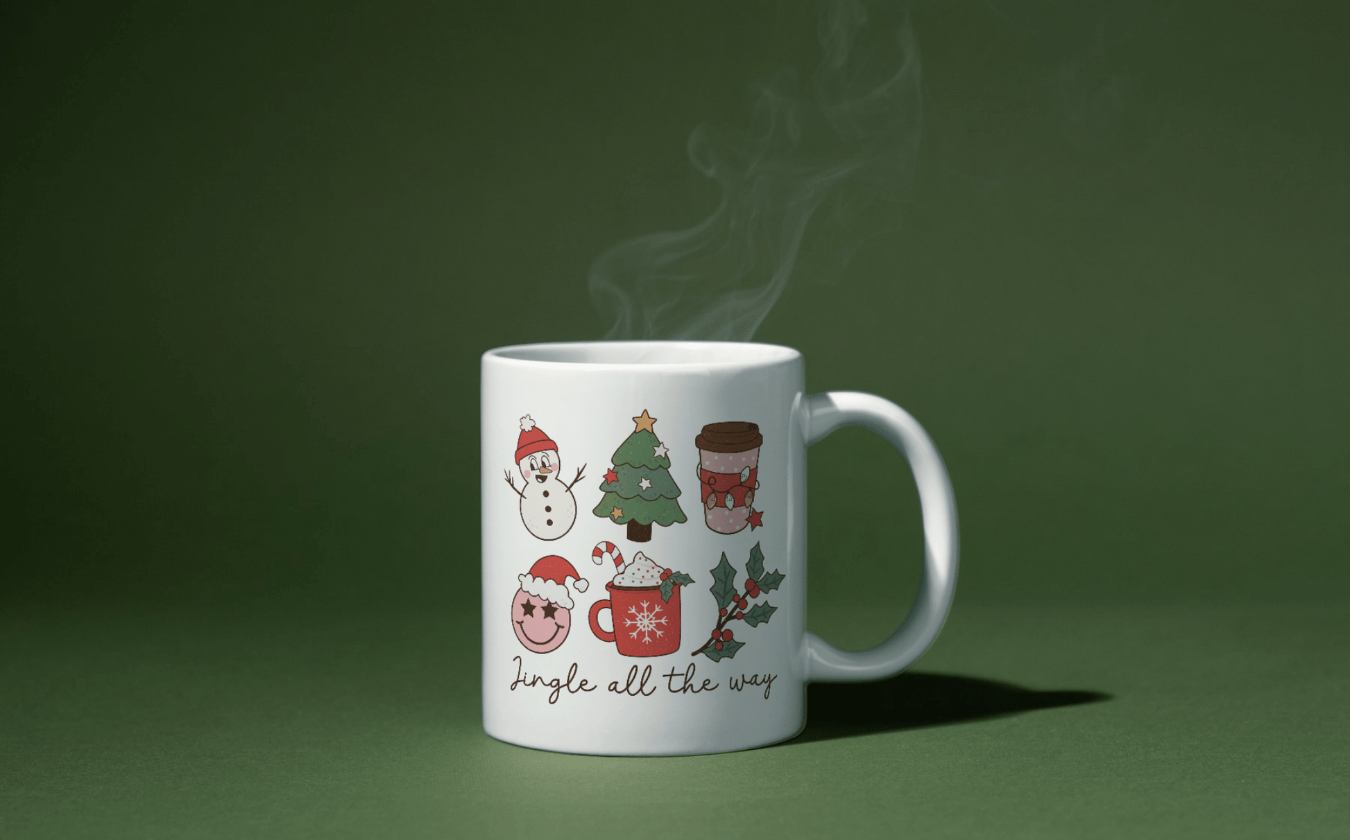 Ink and Charms Designs Mugs Mugs-Christmas designs