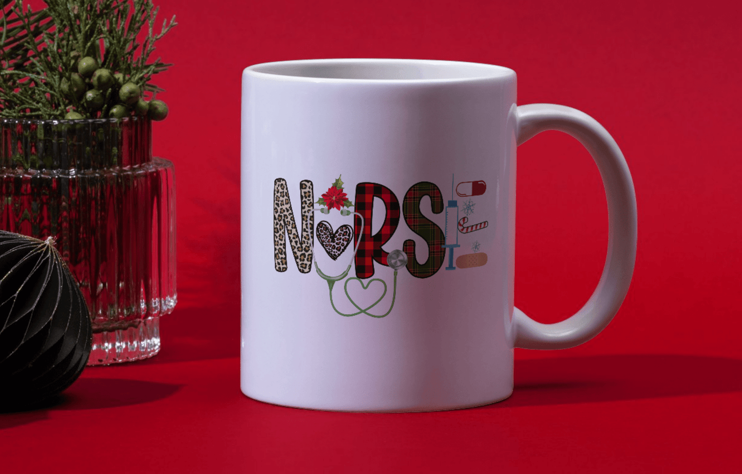 Ink and Charms Designs Mugs Mugs-Christmas designs