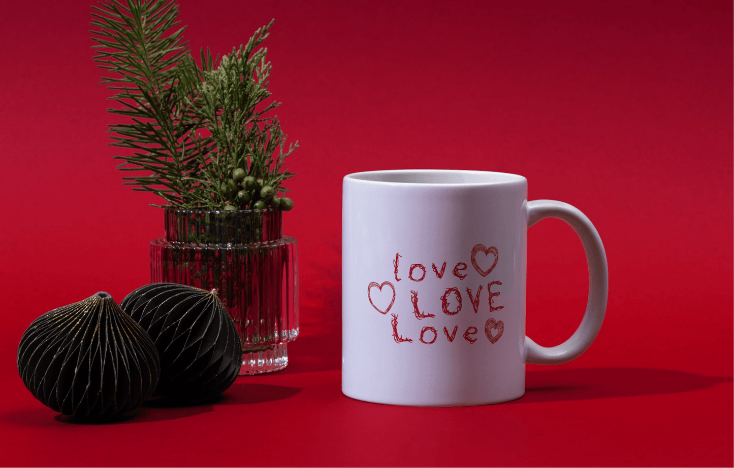 Ink and Charms Designs Mugs Mugs-💖 Spread the Love with Every Sip! 💖