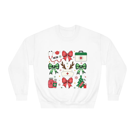 Ink and Charms Designs Sweatshirt Medical Assistant Life Crewneck Sweatshirt