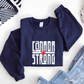 Ink and Charms Designs Sweatshirt Proudly Canadian Collection: CANADA STRONG - Wear Your Unwavering Support!