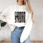 Ink and Charms Designs Sweatshirt Proudly Canadian Collection: CANADA STRONG - Wear Your Unwavering Support!