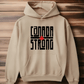 Ink and Charms Designs Sweatshirt Proudly Canadian Collection: CANADA STRONG - Wear Your Unwavering Support!