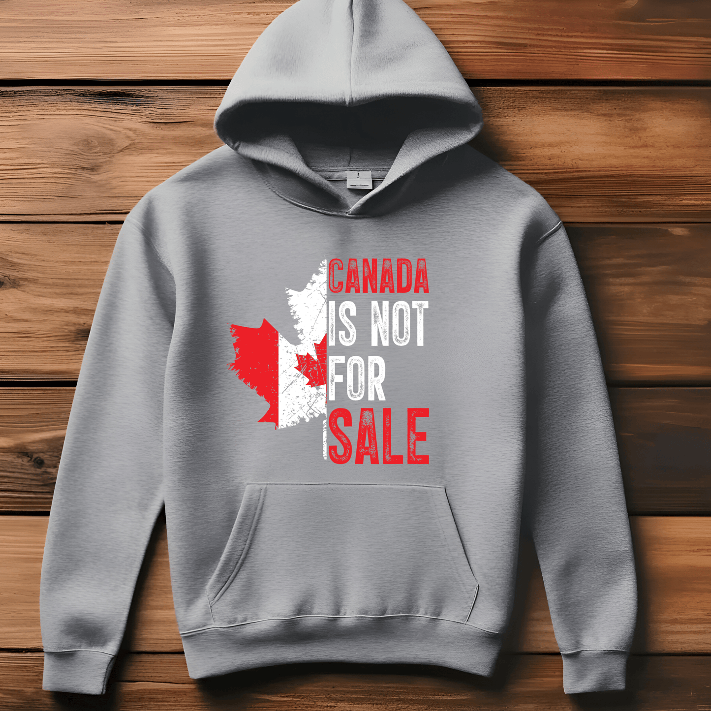 Ink and Charms Designs Sweatshirt Proudly Canadian Collection: CANADA STRONG - Wear Your Unwavering Support!
