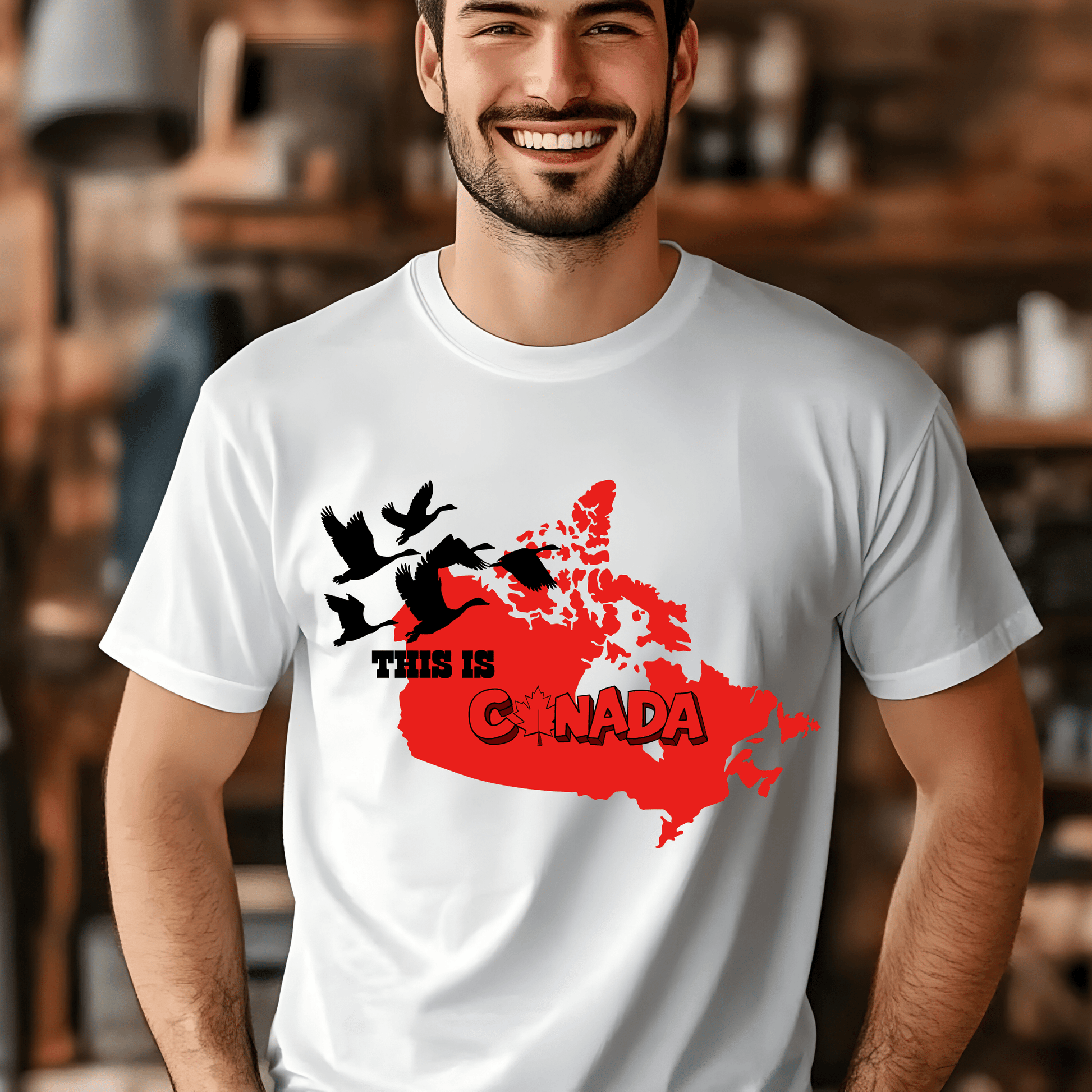 Ink and Charms Designs Sweatshirt Proudly Canadian Collection: Mapping Our Spirit