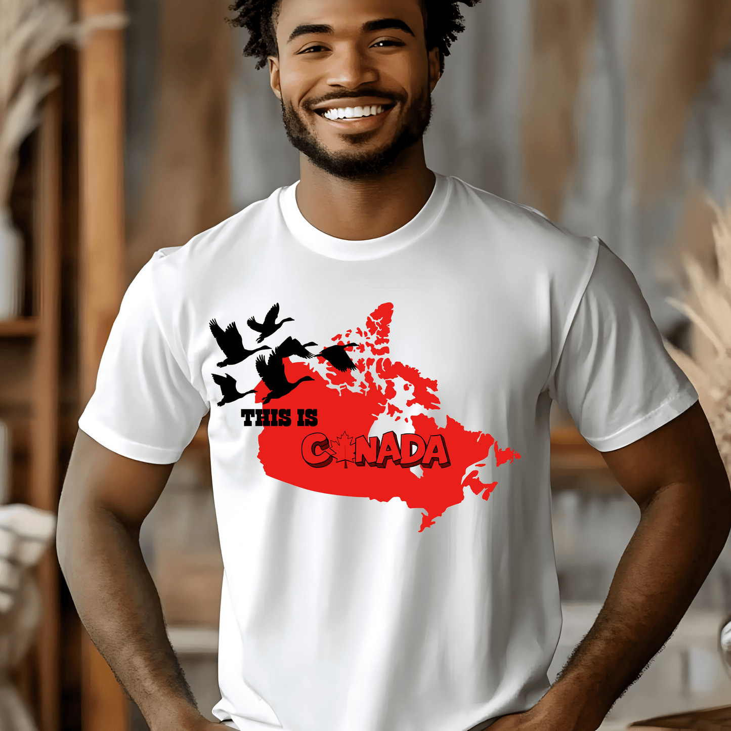 Ink and Charms Designs Sweatshirt Proudly Canadian Collection: Mapping Our Spirit
