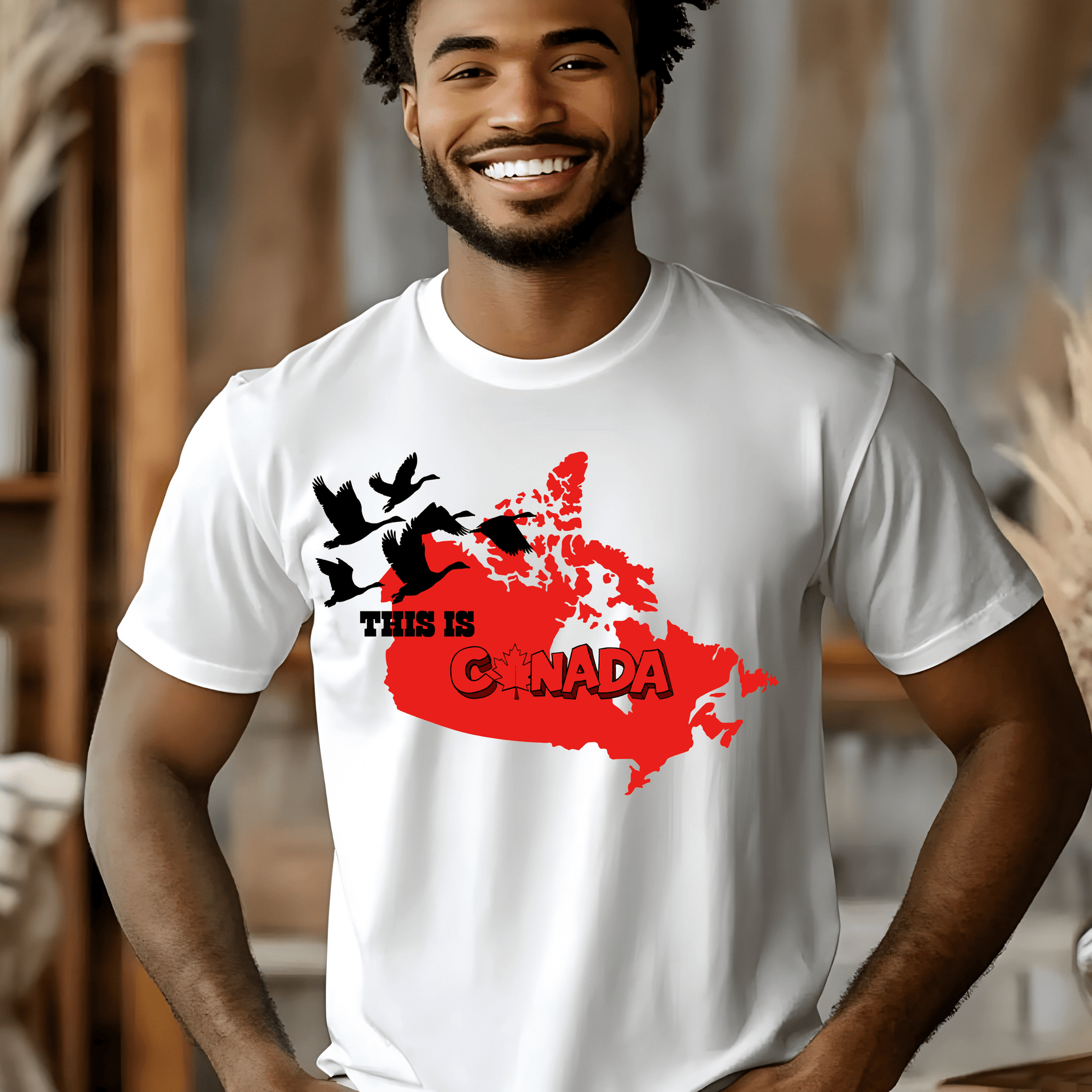 Ink and Charms Designs Sweatshirt Proudly Canadian Collection: Mapping Our Spirit