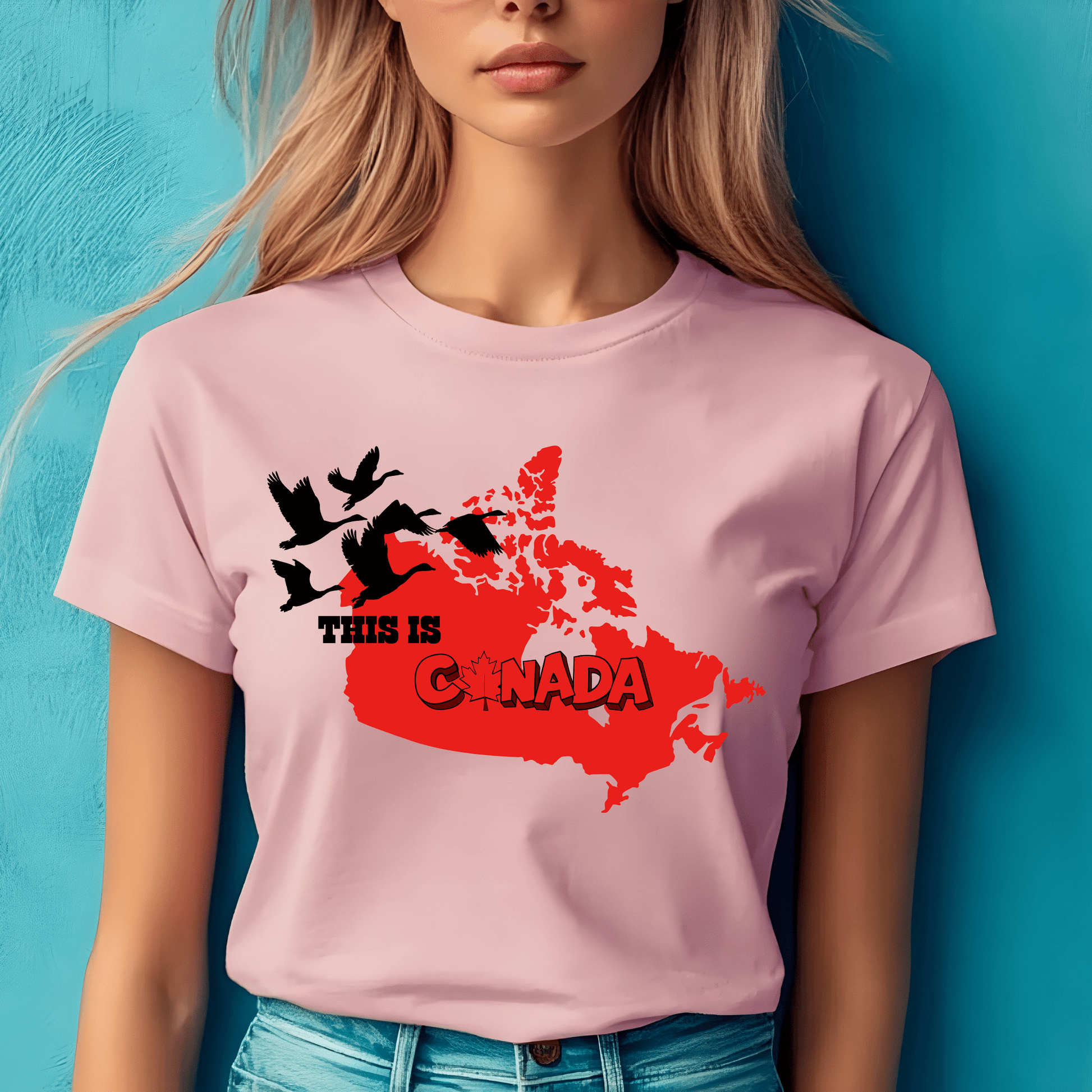 Ink and Charms Designs Sweatshirt Proudly Canadian Collection: Mapping Our Spirit