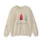 Ink and Charms Designs Sweatshirt S / Sand Christmas Joy Unisex Sweatshirt with Sleeve Print