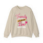 Ink and Charms Designs Sweatshirt S / Sand Heavy Blend™ Crewneck Sweatshirt  features family love