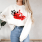 Ink and Charms Designs Sweatshirt Sweatshirt / White / S Proudly Canadian Collection: Mapping Our Spirit
