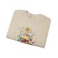 Ink and Charms Designs Sweatshirt Teacher Christmas Crewneck Sweatshirt - Christmas Tree and Pencils Design