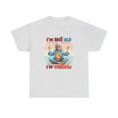 Ink and Charms Designs T-Shirt Ash / S Vintage Funny Yoga Tee