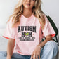 Ink and Charms Designs T-Shirt Autism Mom Tee - Much Stronger Design