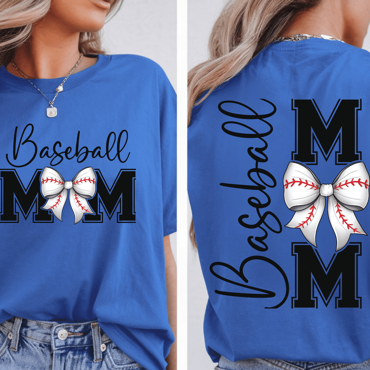 Ink and Charms Designs T-Shirt Baseball Mom Hoodie - Bleacher Ready Word Art Design