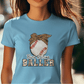 Ink and Charms Designs T-Shirt Baseball Mom Hoodie - Stylish Bleacher Apparel with Word Art Design