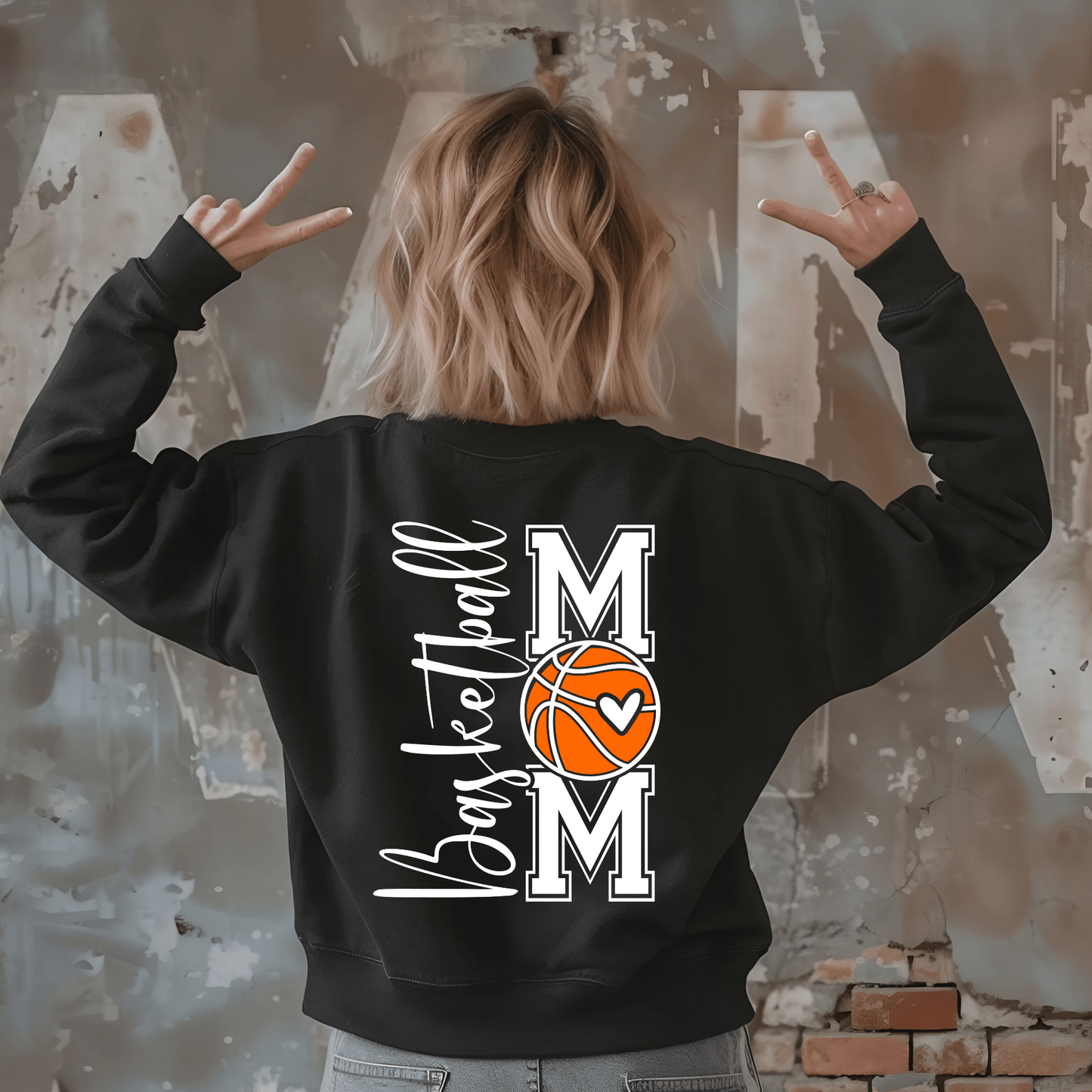 Ink and Charms Designs T-Shirt Basketball Mom Tee - Front & Back Player Support Design