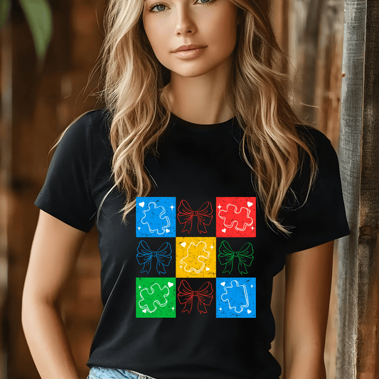 Ink and Charms Designs T-Shirt Empowering Minds - Autism awareness